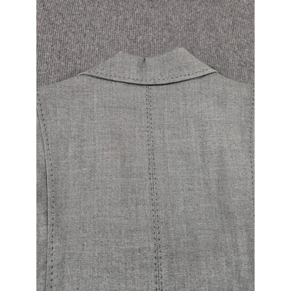 Alfred Dunner Womens Gray 3-Button Textured Blazer Jacket Size 20 - Picture 15 of 16